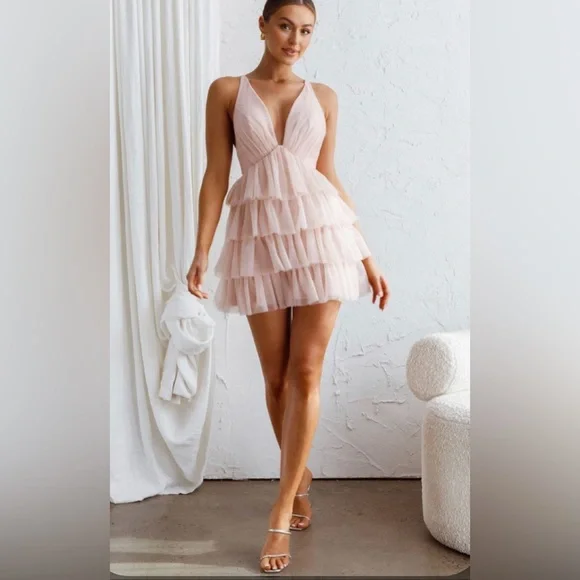 slim fit dress slacks It's A Match Mini Dress White– Selfie Leslie main image 1